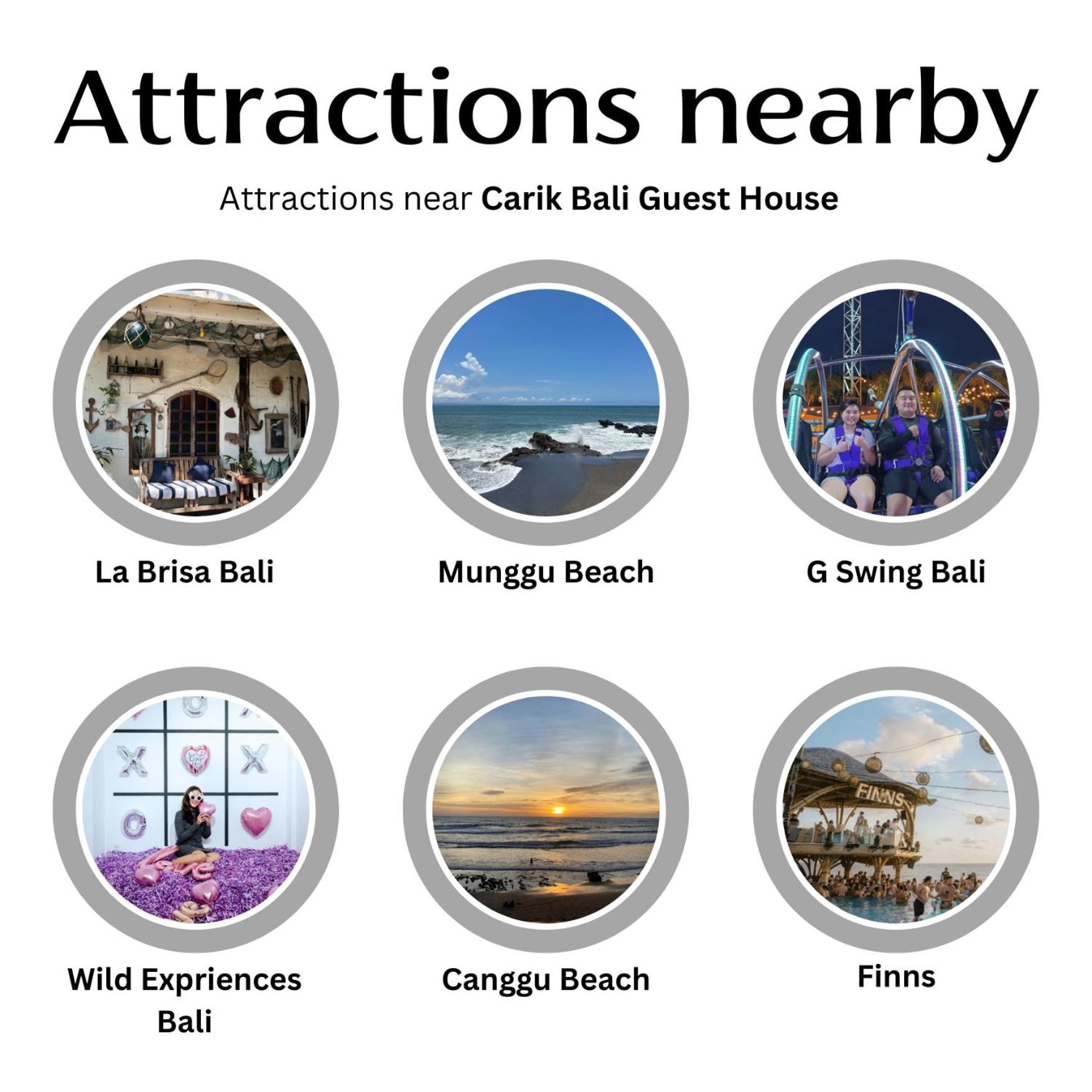Carik Bali Guest House Canggu Exterior foto